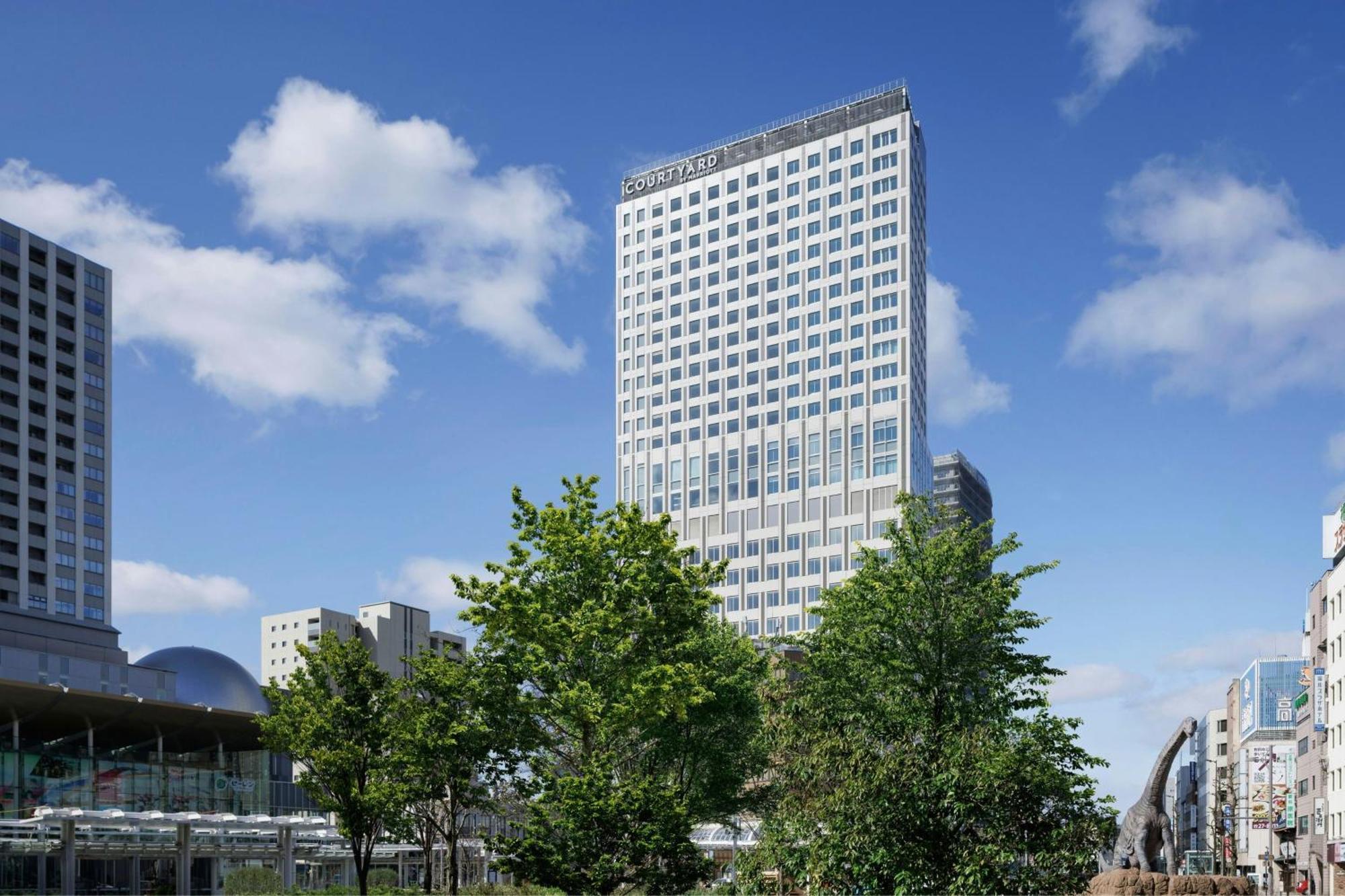 Courtyard By Marriott Fukui Hotell Exteriör bild