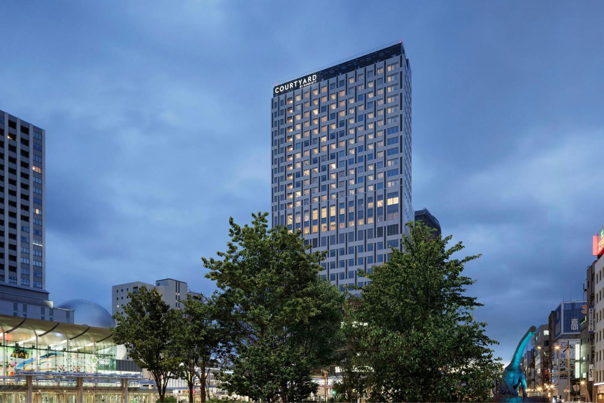 Courtyard By Marriott Fukui Hotell Exteriör bild